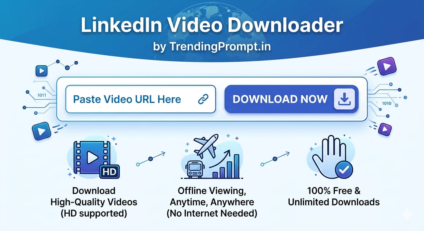 LinkedIn Video Downloader – Download LinkedIn Videos Free
