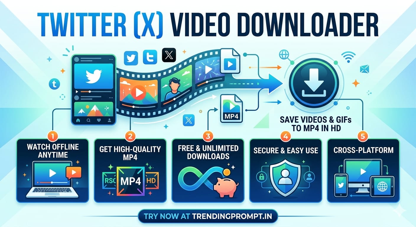 X Video Downloader: Download Twitter Videos & GIFs for Free - trendingprompt.in