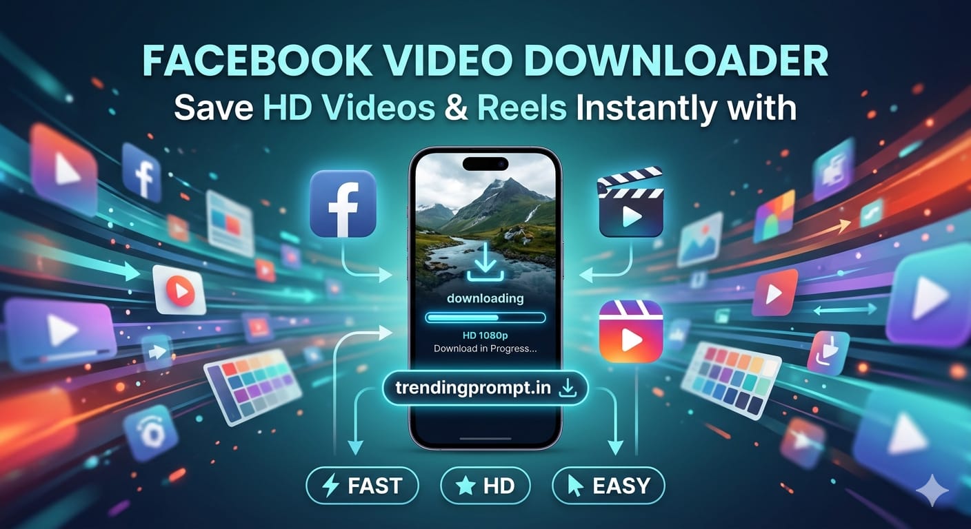 Facebook Video Downloader: Download FB Videos, Reels & Stories - trendingprompt.in