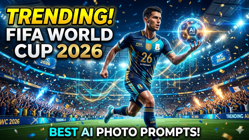 Trending Football World Cup AI Photo Prompt 2026